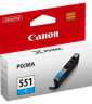 CANON CLI-551 C (6509B001AA), CLI-551C za za Canon PIXMA iP7250, MG5450, MG6350 kapacitete 7ml za cca 121 strani  kartusa, toner, foto papir, panasonic, inkjet, laserjet